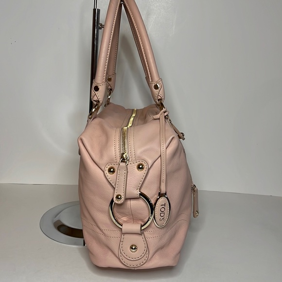 SOLD - TOD’s pink leather satchel - Picture 4 of 12